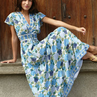 Bindu Arya Hydrangeas Dress