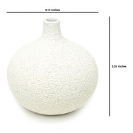 Art Floral Trading Congo Tiny L Handcrafted Textured Porcelain Bud Vase