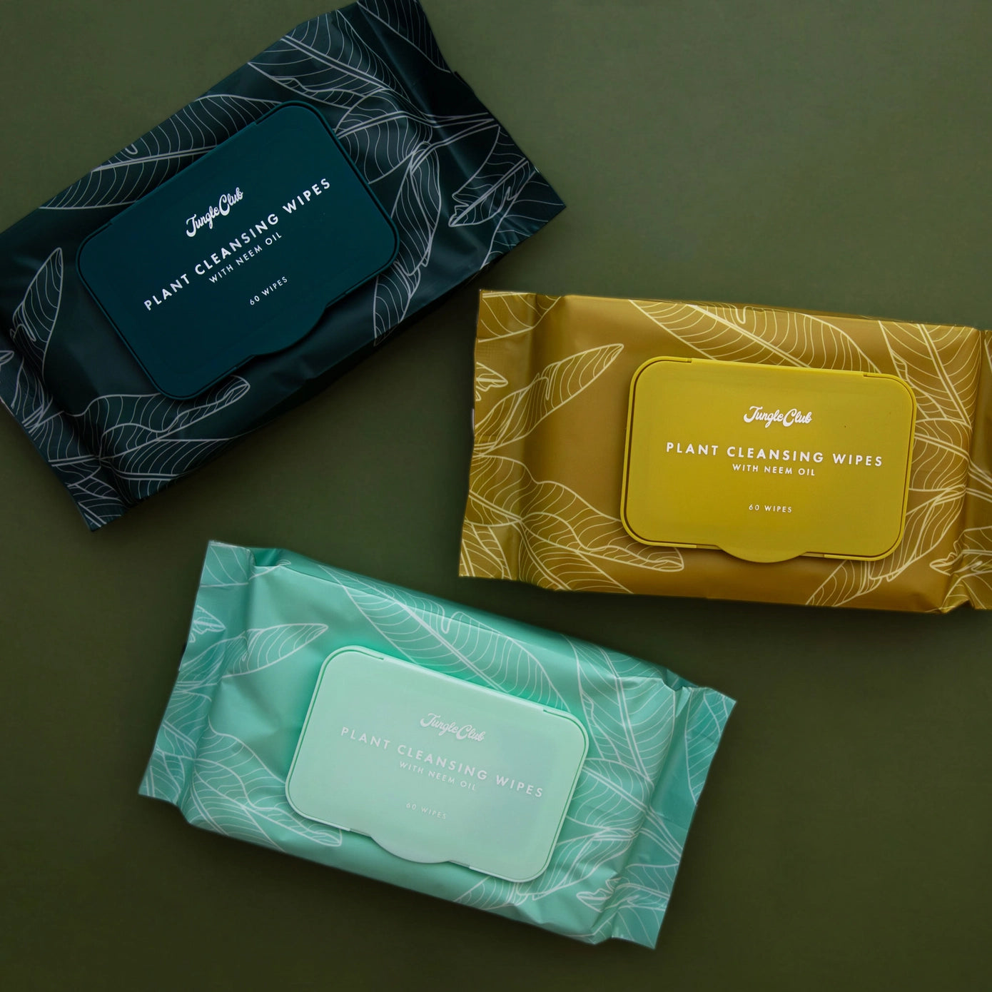 Jungle Club Plant Cleansing Wipes