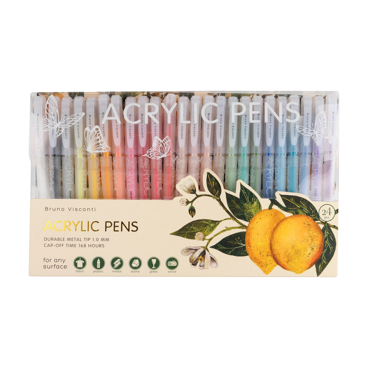 Multi-colored Acrylic Pens
