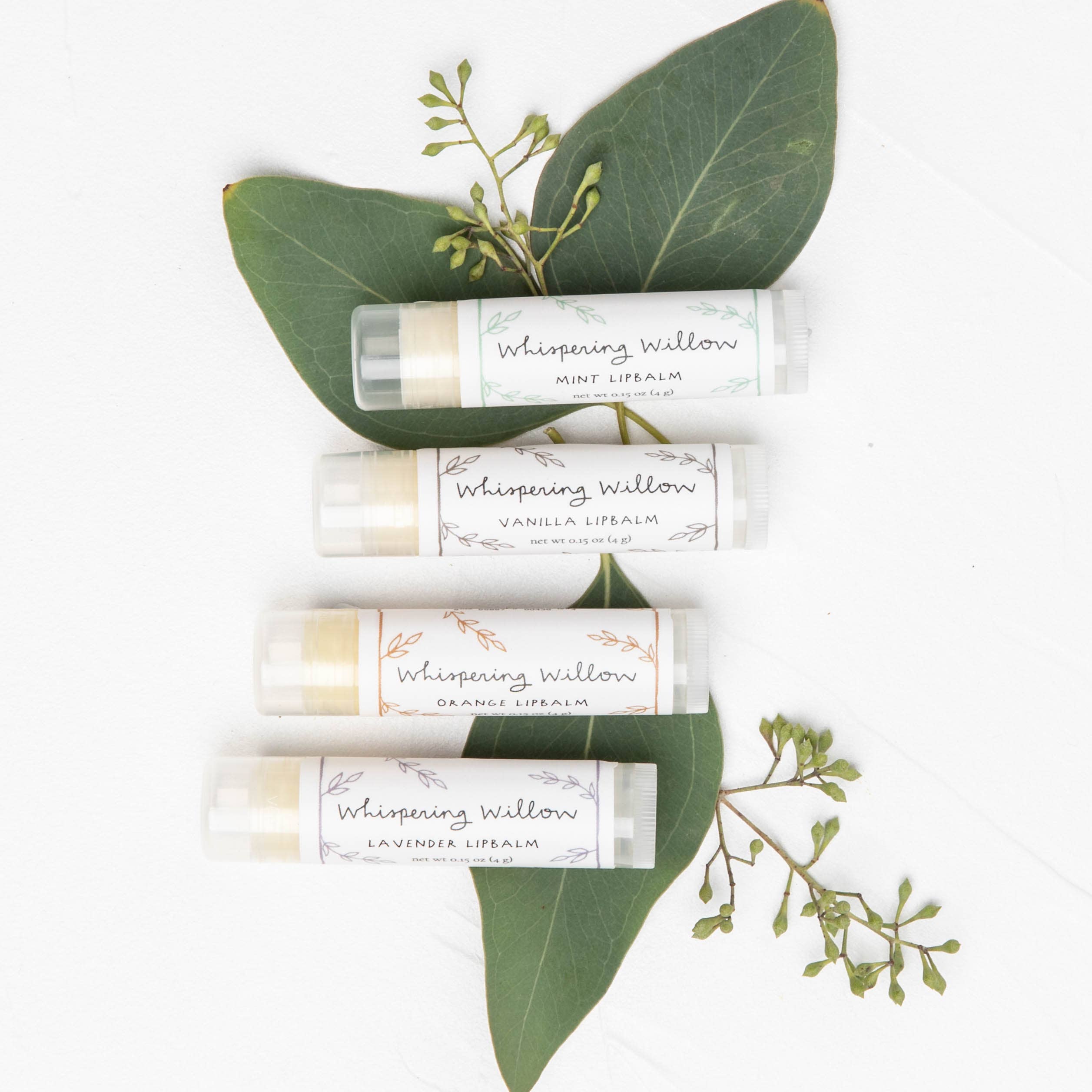 Whispering Willow Natural Beeswax Lip Balm