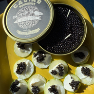Tinned Candle Fancy Caviar Candle