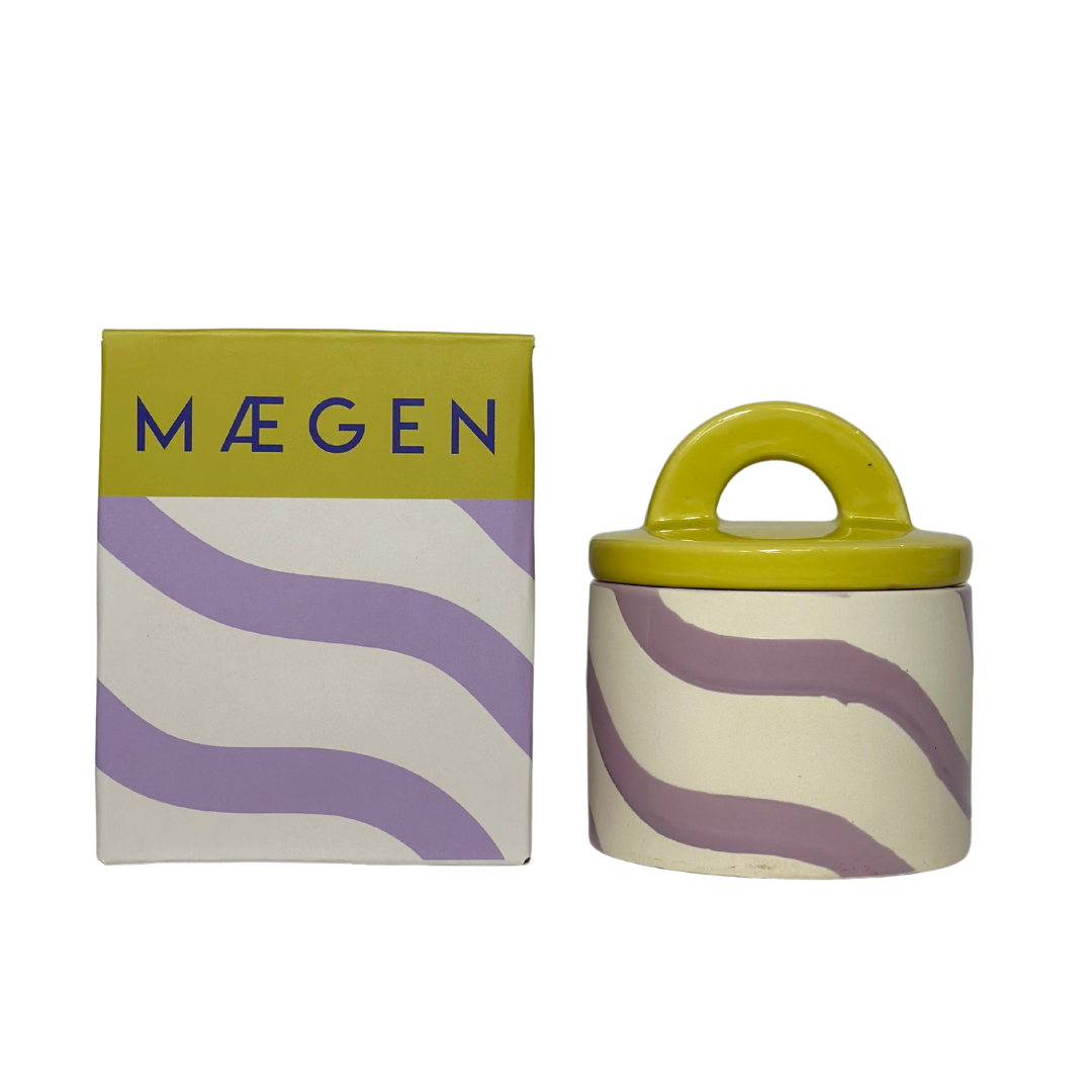 MÆGEN Pablo Pots Candle in Water Lotus & Rose