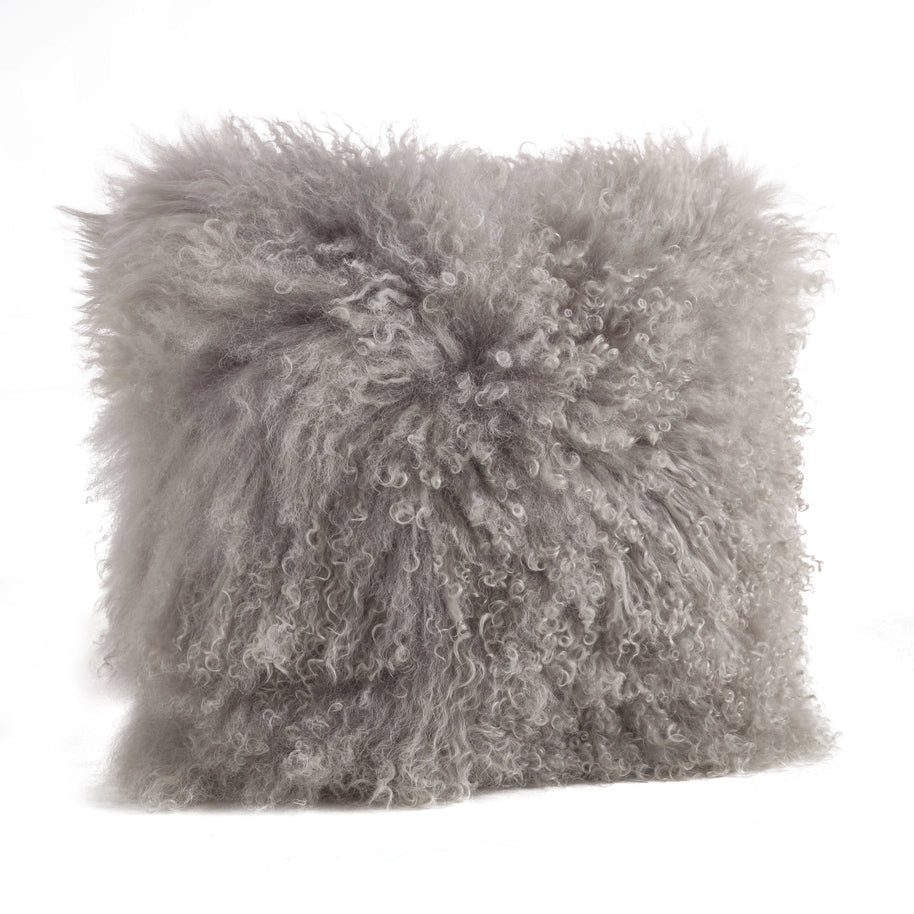 Mongolian Lamb Fur Pillow