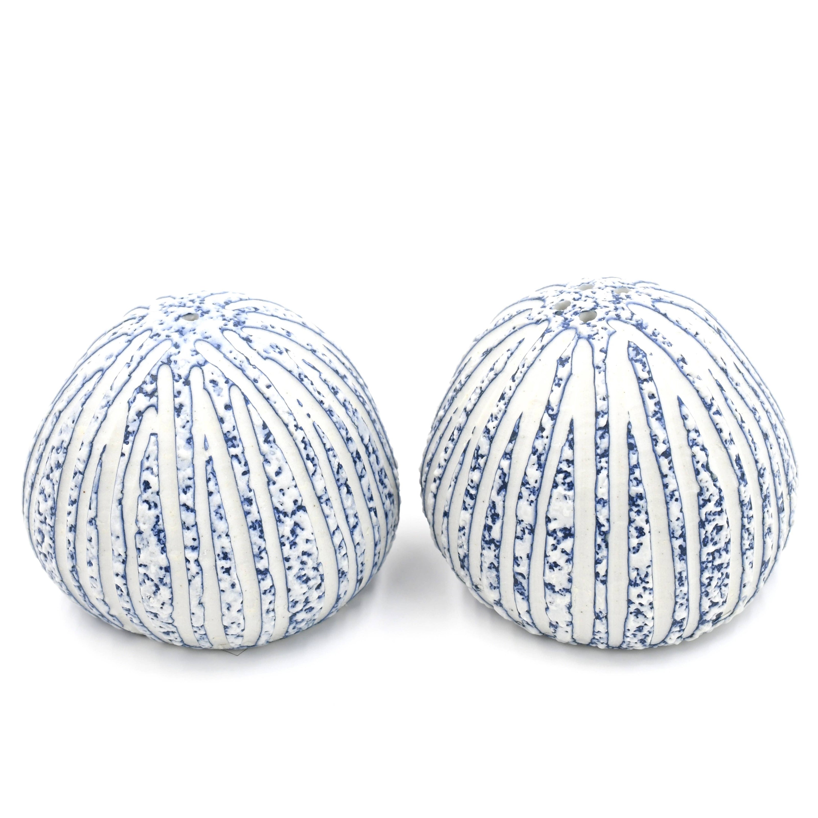 AFT Pebble Handcrafted Porcelain Salt and Pepper Shaker Set