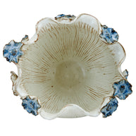 Blue Lily Flowers Design Vase