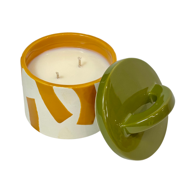 MÆGEN Pablo Pots Candle in Pomelo & Sage