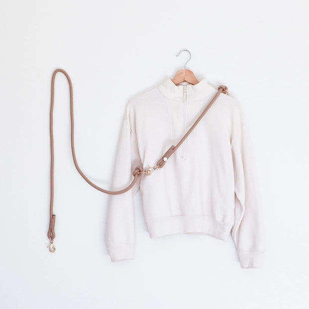 Hands-Free Braided Rope Dog Leash