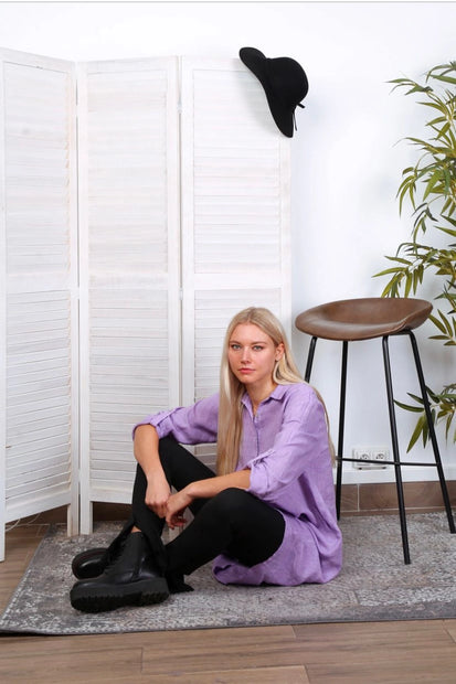 LÉA & LUC - Short Collared Dress