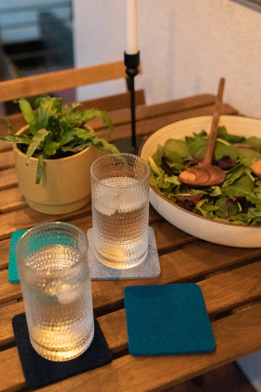 Bierfilzl Merino Wool Felt Coasters (Set of 4)