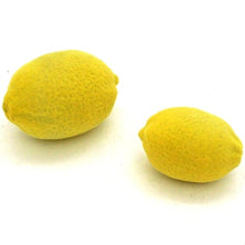 Flocked Resin Decorative Lemons