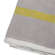 Caravan Home - Laundered Linen Grey/Lime Towels