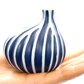 AFT Omo Mini S-Handcrafted Blue Porcelain Bud Vase