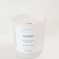 Cactus Blossom Glass Candle – Manifest Refreshing Floral