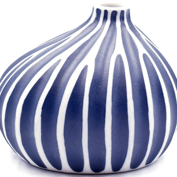 AFT Blue Gugu Pim Small Porcelain Bud Vase