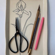 CSF Ceramics Tray: Iris