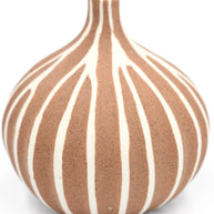 AFT Brown Congo Tiny Porcelain Bud Vase