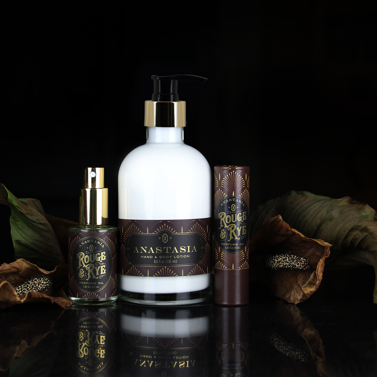 Rouge & Rye Perfume Oil Spray in Anastasia