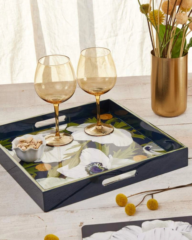 RockFlowerPaper - Square Serving Tray