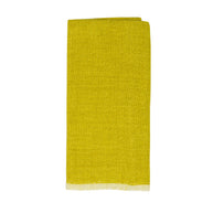 Caravan Home Chunky Linen Lime Towels