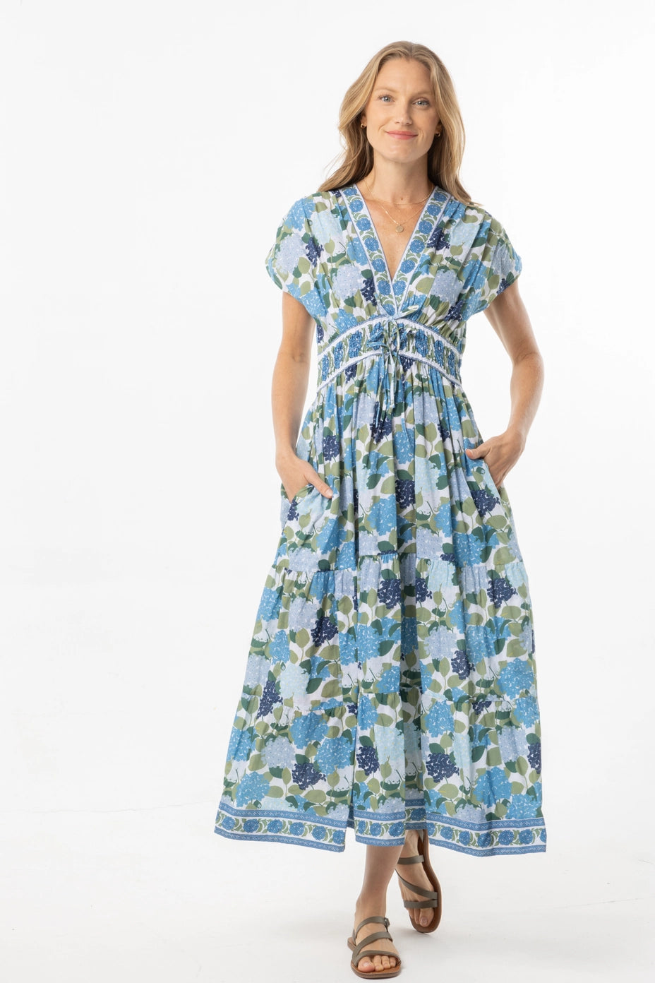 Bindu Arya Hydrangeas Dress