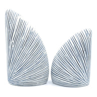 Art Floral Trading Striped Porcelain Salt and Pepper Shaker Set