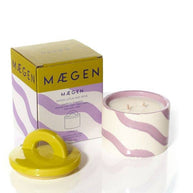 MÆGEN Pablo Pots Candle in Water Lotus & Rose
