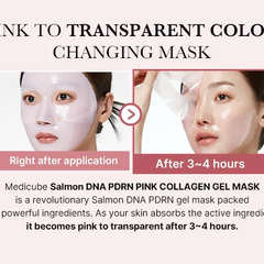 Medicube PDRN Pink Collagen Gel Mask (Box of 4)