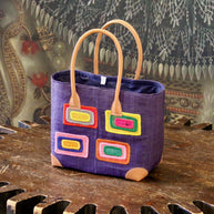 Gitzell Fair Trade Madagascar Abstract Tote Bag