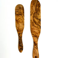 Small Olive Wood Spurtle
