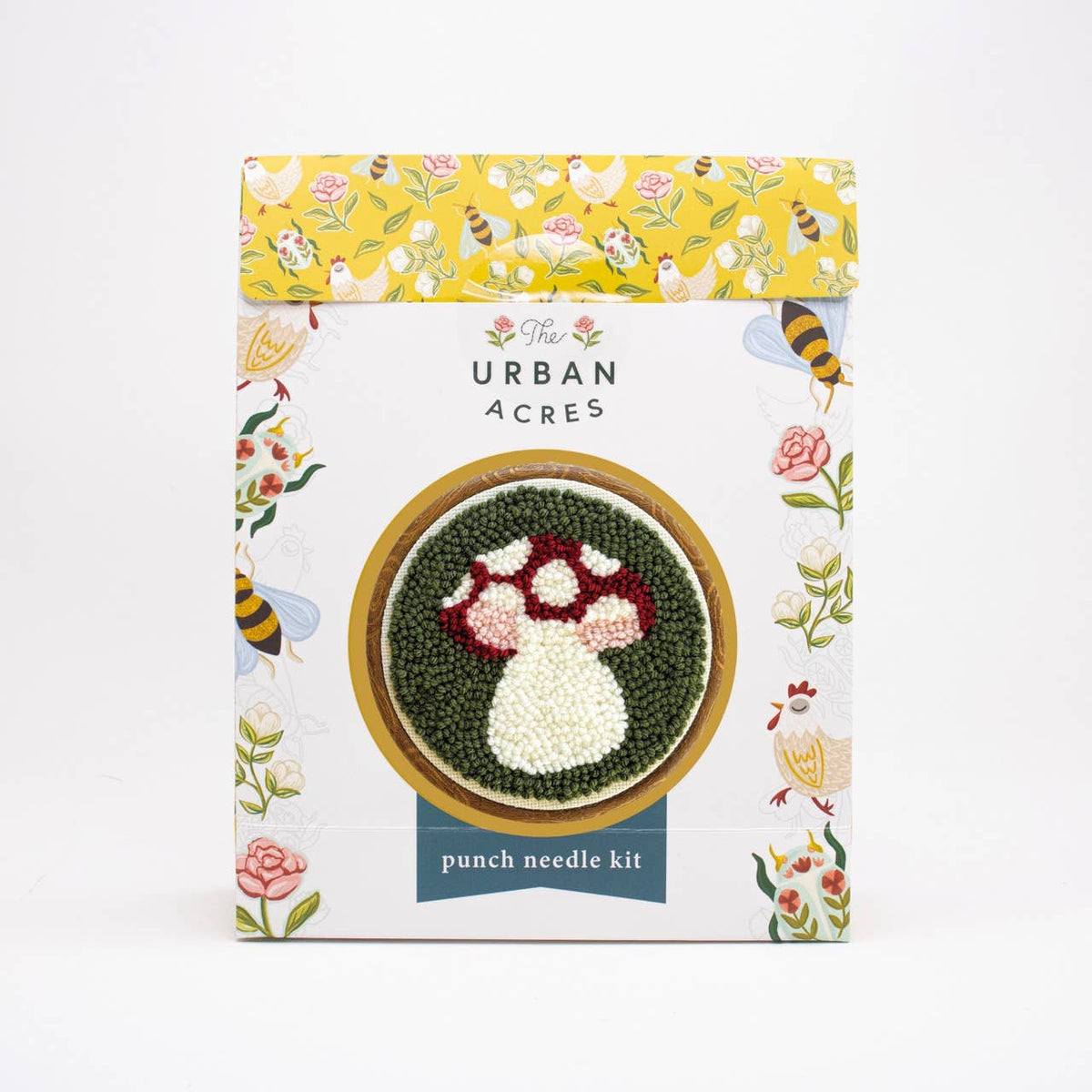 The Urban Acres Mushroom Punch Needle Kit
