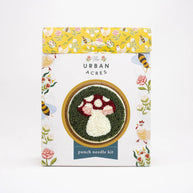 The Urban Acres Mushroom Punch Needle Kit