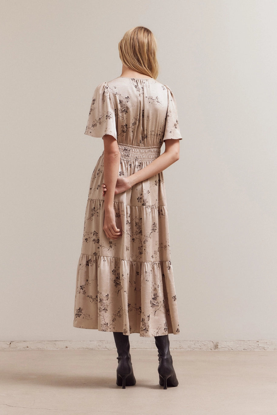 Grade & Gather -  Floral Printed Dress