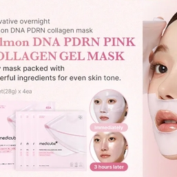 Medicube PDRN Pink Collagen Gel Mask (Box of 4)