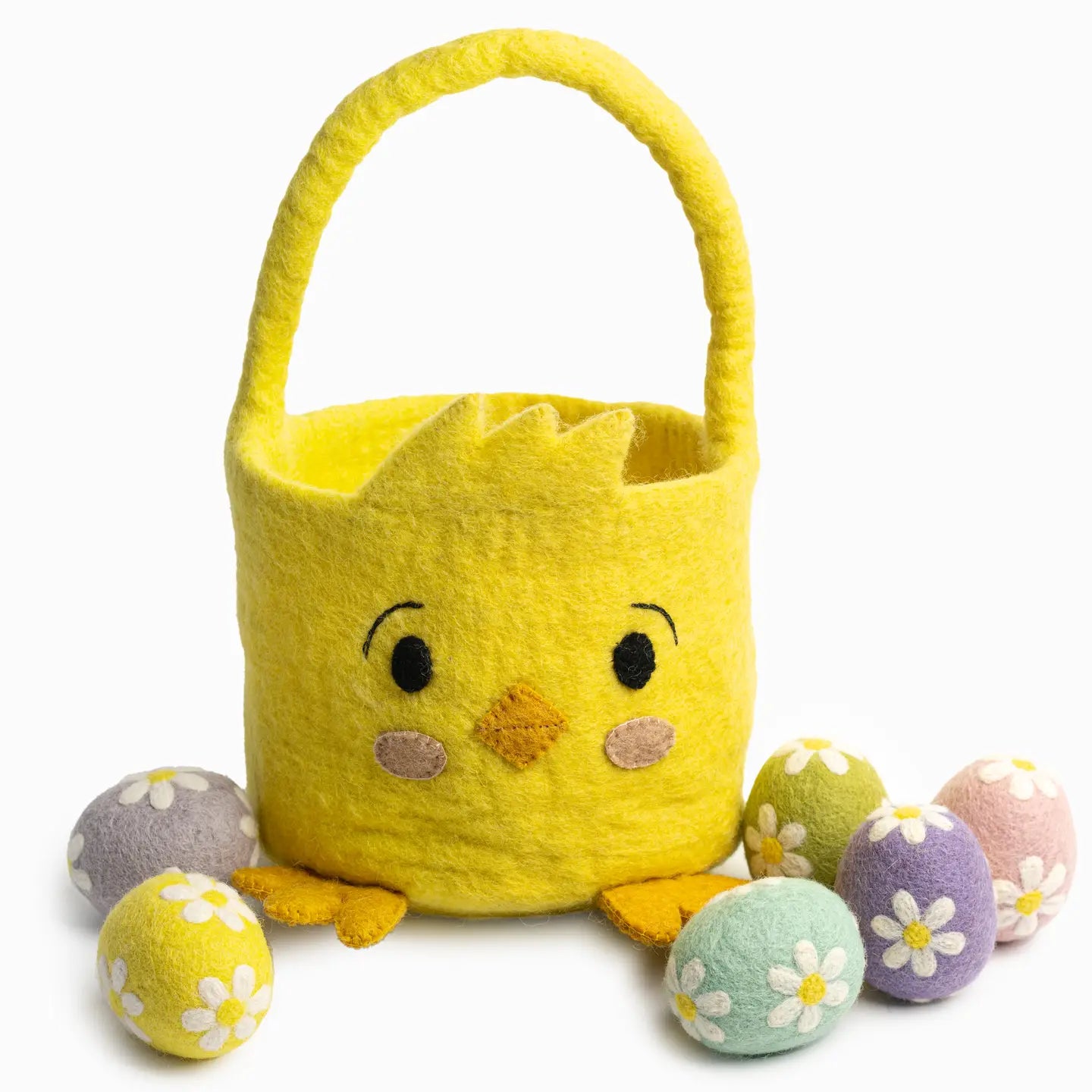 Global Goods Partners Felt Easter Baskets