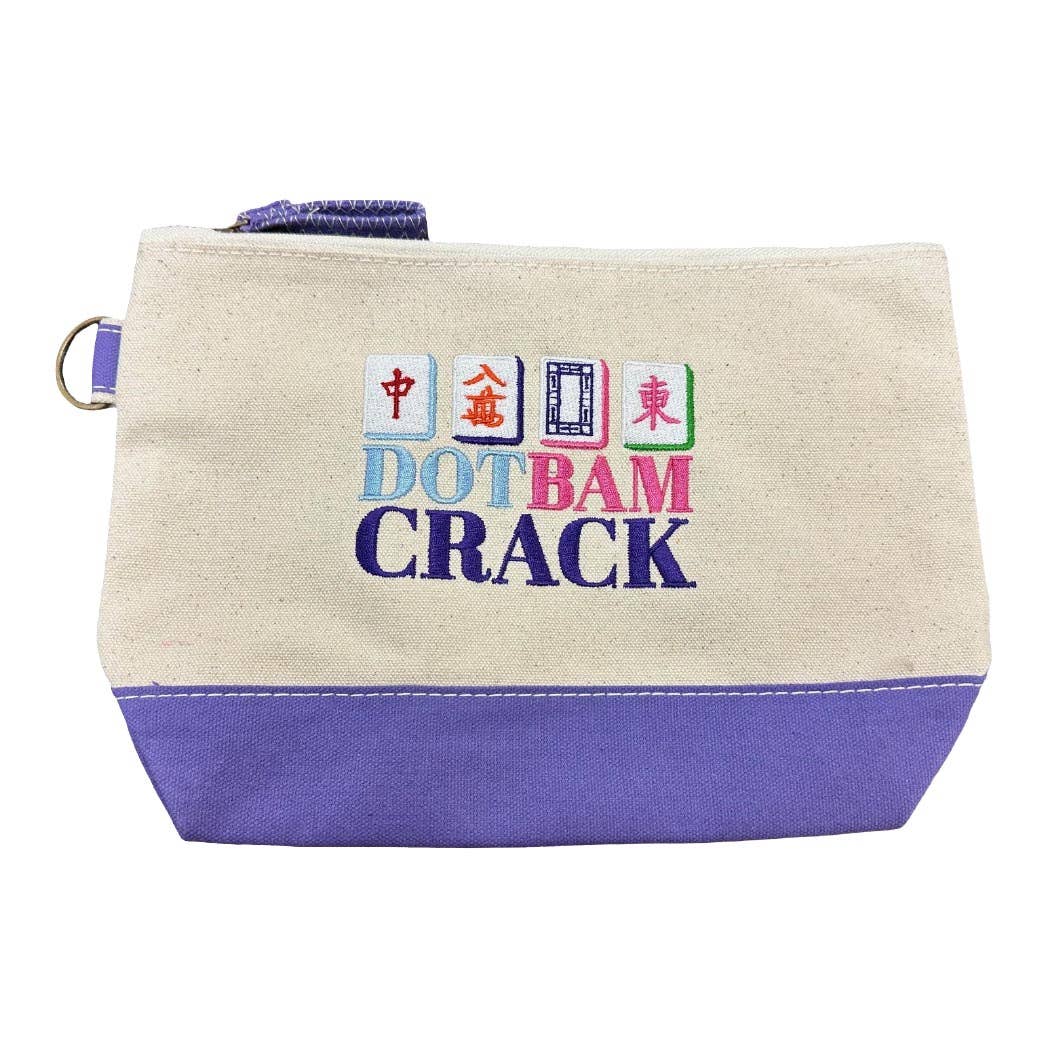 Donovan Designs Mahjong Cosmetic Bag