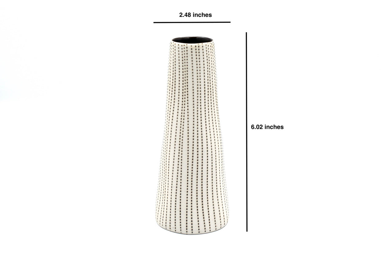 AFT Koza Small  Dotted Porcelain Vase