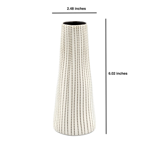 AFT Koza Small  Dotted Porcelain Vase
