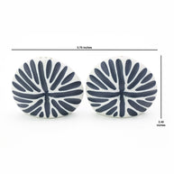 Art Floral Trading Diva Blue Porcelain Salt and Pepper Shaker Set