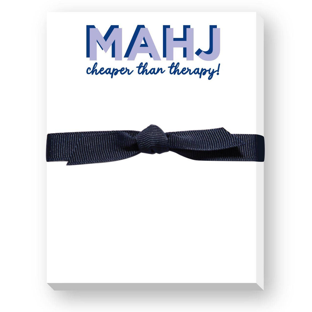 Donovan Designs Mahj-Cheaper Than Therapy Mini Notepad