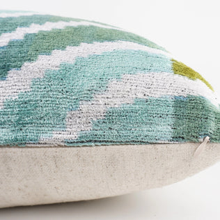 MD Home Handmade Ikat Silk/Velvet Pillowcase