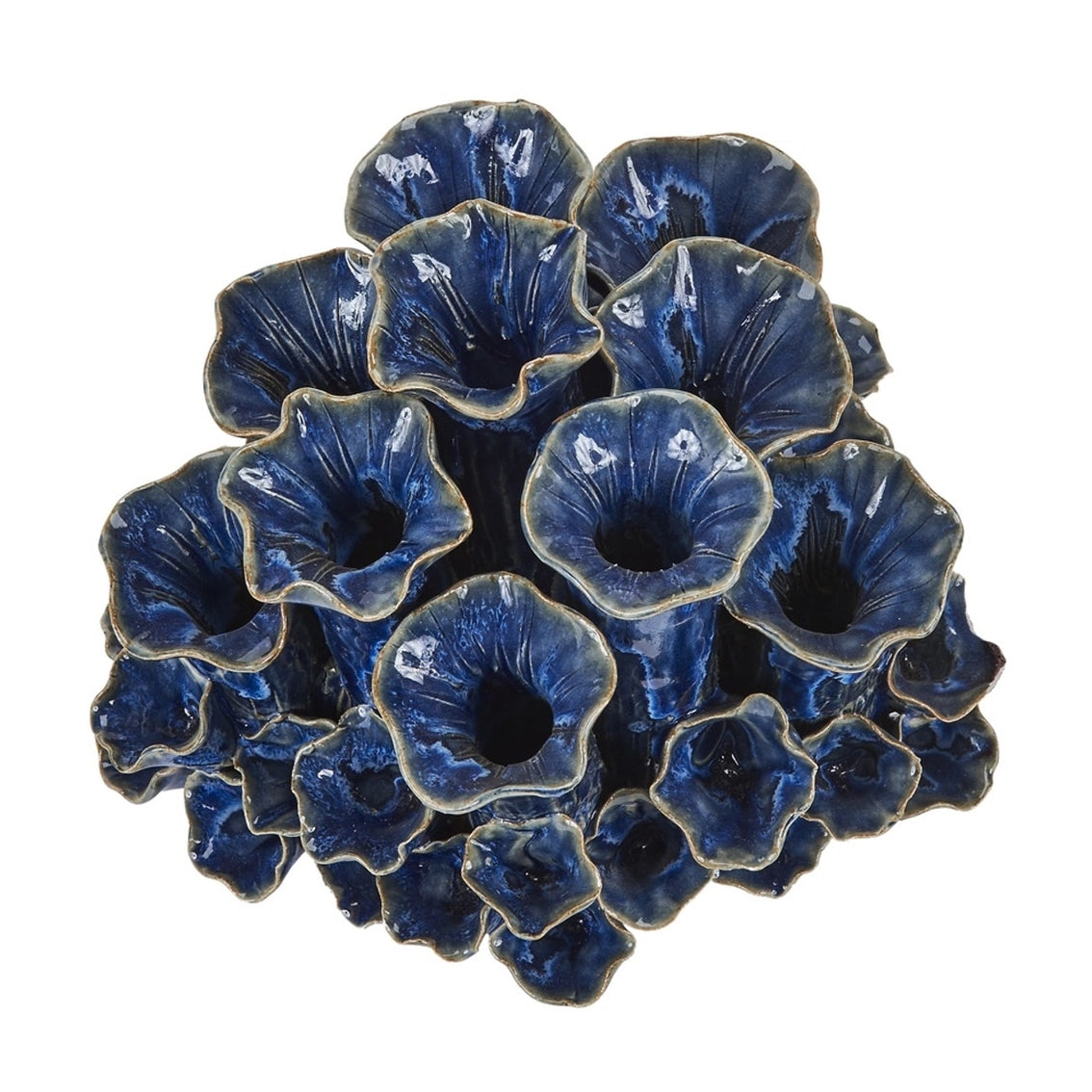 Royal Blue Coral Vase