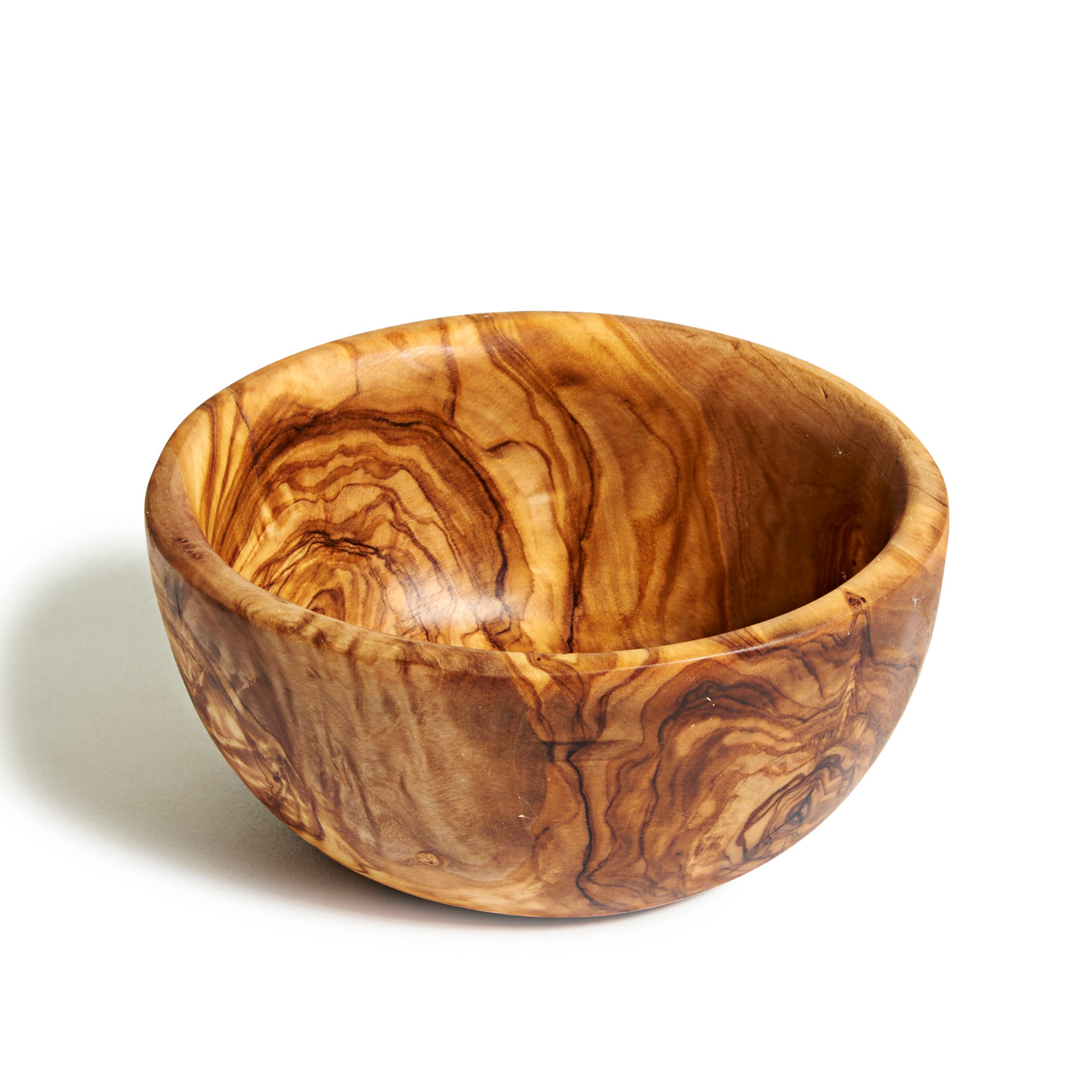 Natural OliveWood Small Olive Wood Snack Bowl