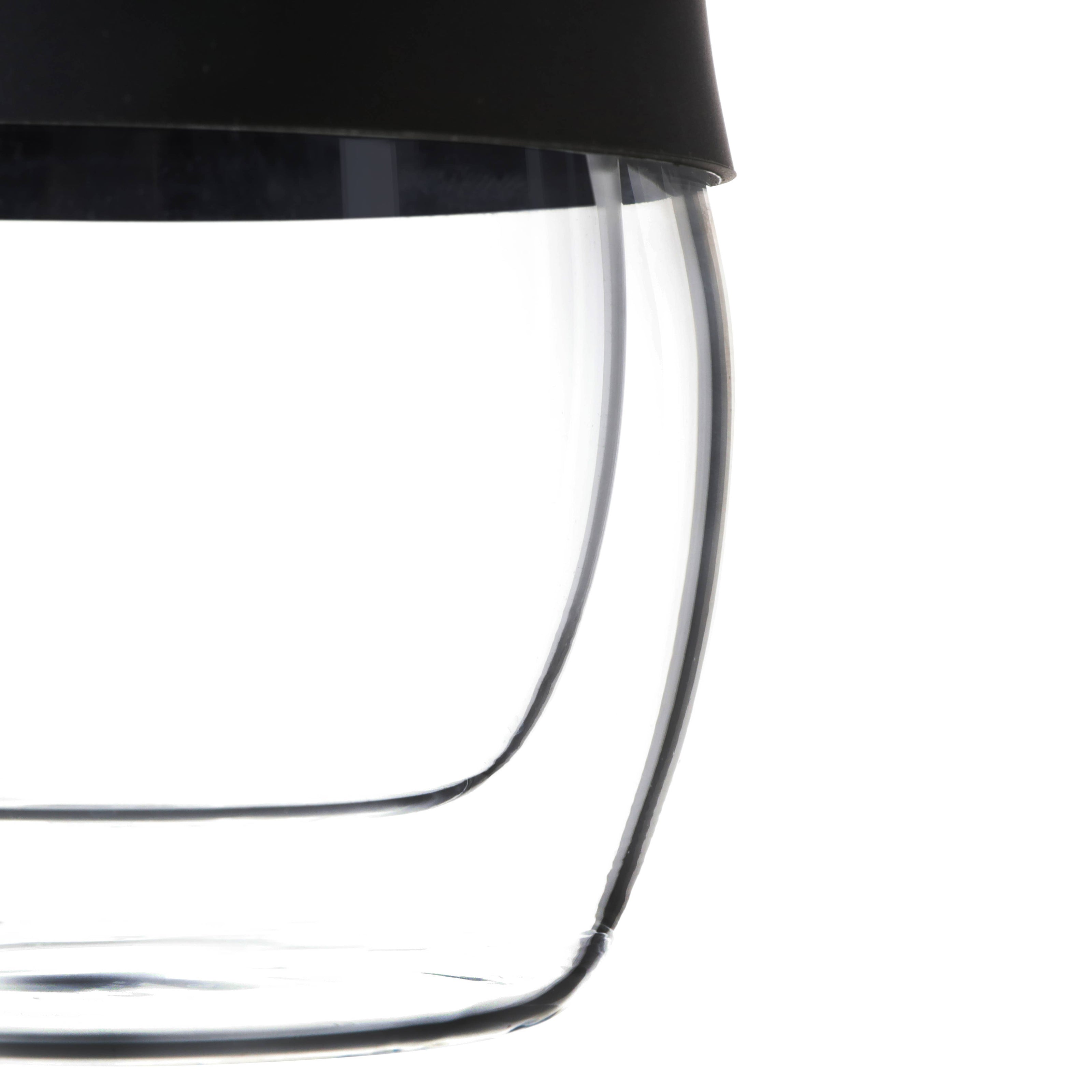 VIVA Minima Double-Walled Glass & Silicone Travel Mug