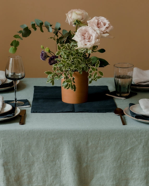 Deep Water Linen Placemat