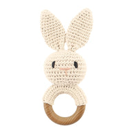 Annie & Charles- Crocheted Baby Rattle