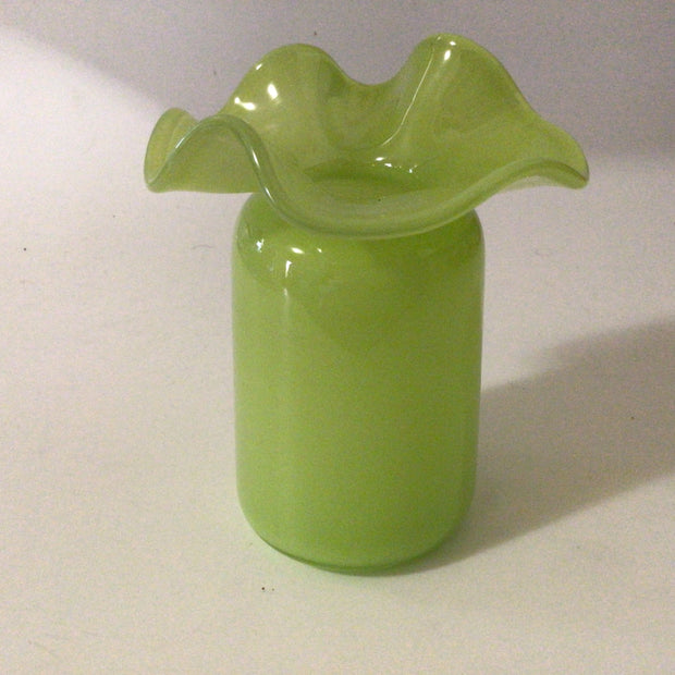Terraglassworks Ruffle Bud Vase