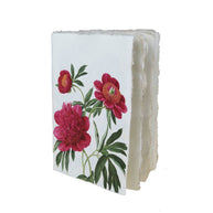 Epigr'am Peony Flower Parchment Paper Notebook