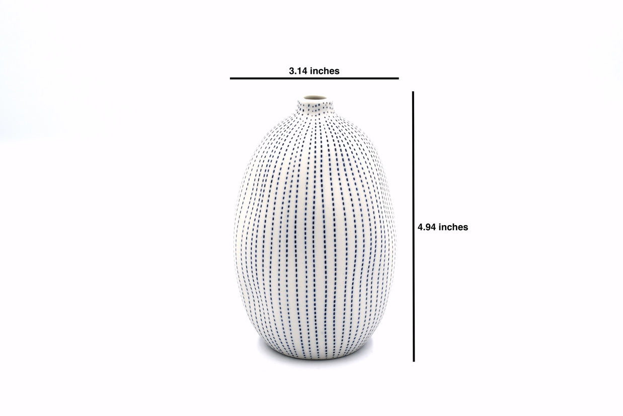 AFT Dotted Gugu Sag Large Porcelain Bud Vase