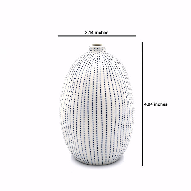 AFT Dotted Gugu Sag Large Porcelain Bud Vase